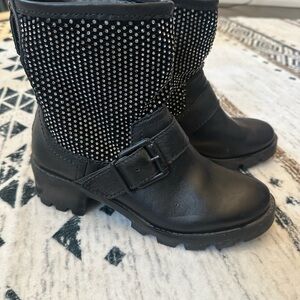 SCHUTZ Black Studded Women's Boots